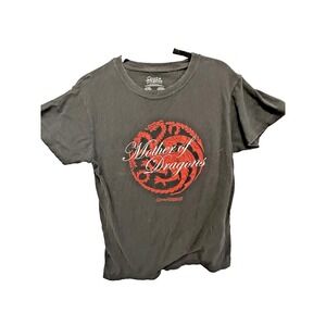 Game Of Thrones "Mother of Dragons" Black Graphic Tee, Women's/Teens Size XL